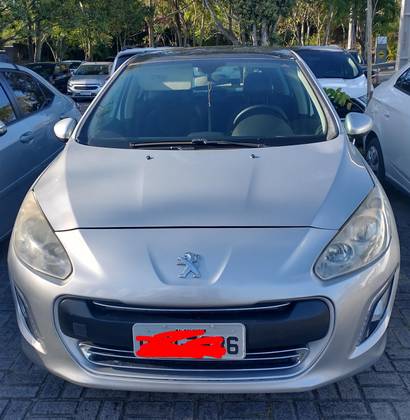 PEUGEOT 308 1.6 ACTIVE 16V FLEX 4P MANUAL PEUGEOT 308 1.6 ACTIVE 16V FLEX 4P MANUAL